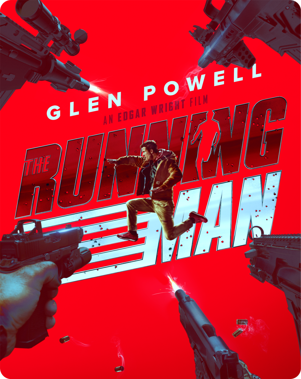 Running Man 4K Ultra HD Combo Pack cover (Paramount Home Entertainment)