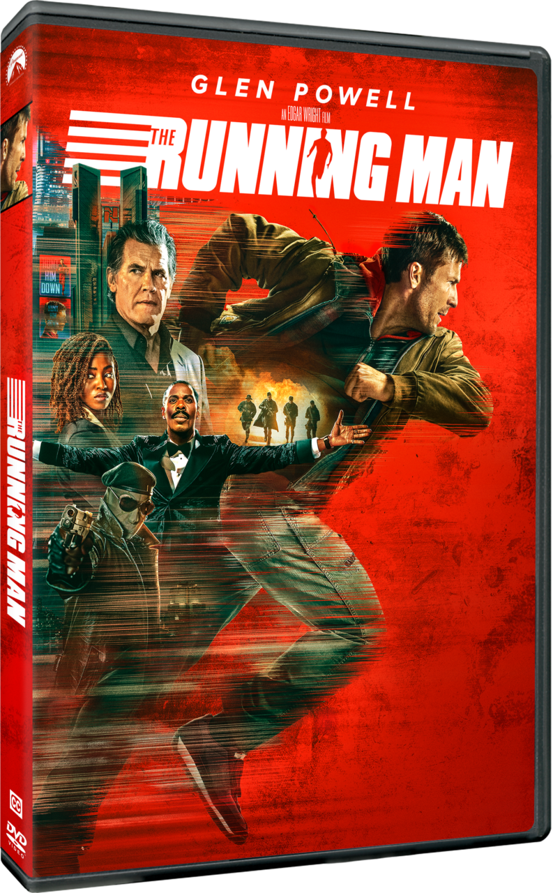 Running Man DVD cover (Paramount Home Entertainment)