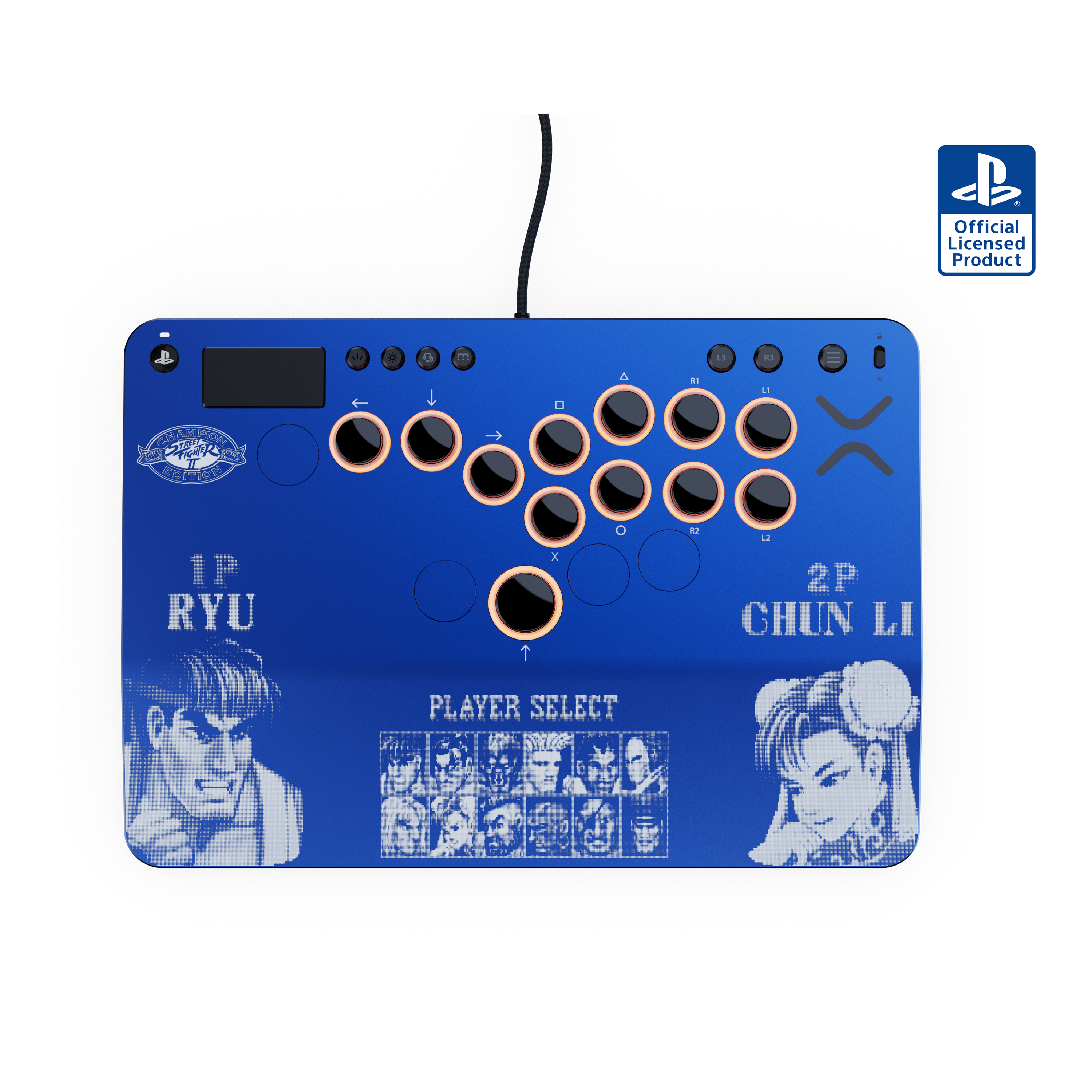 Victrix x Capcom Pro KO Leverless Fight Stick - Street Fighter II: Champion Edition