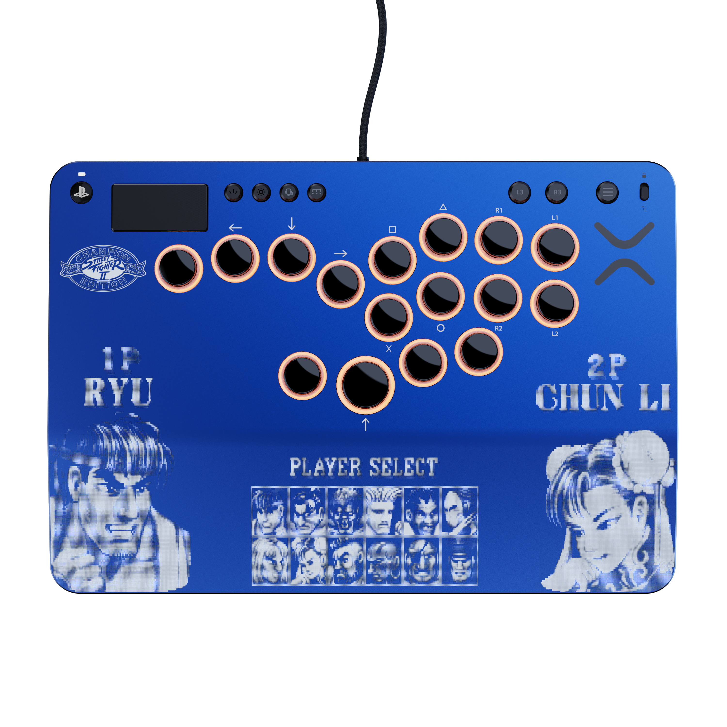 Victrix x Capcom Pro KO Leverless Fight Stick - Street Fighter II: Champion Edition