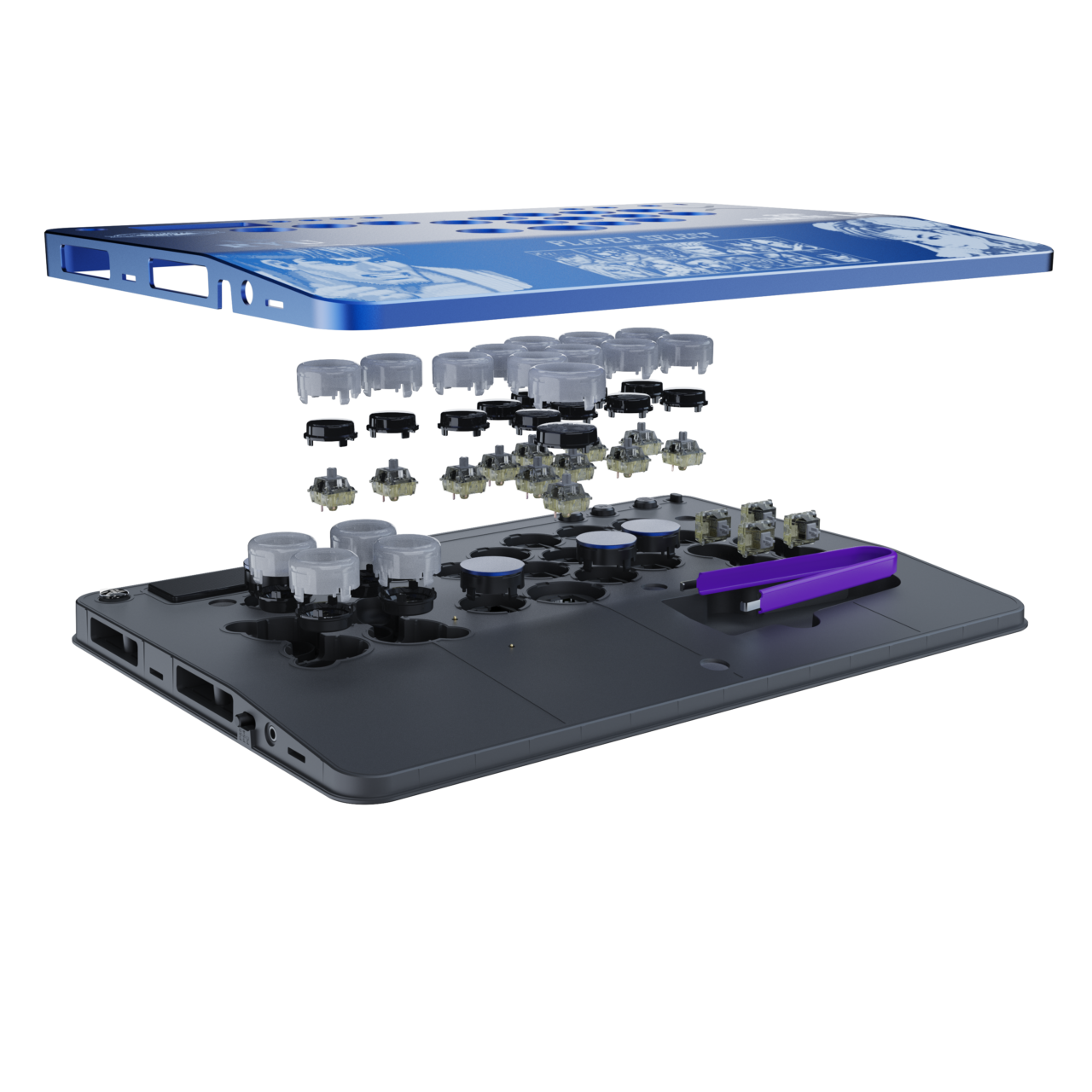  Victrix x Capcom Pro KO Leverless Fight Stick - Street Fighter II: Champion Edition