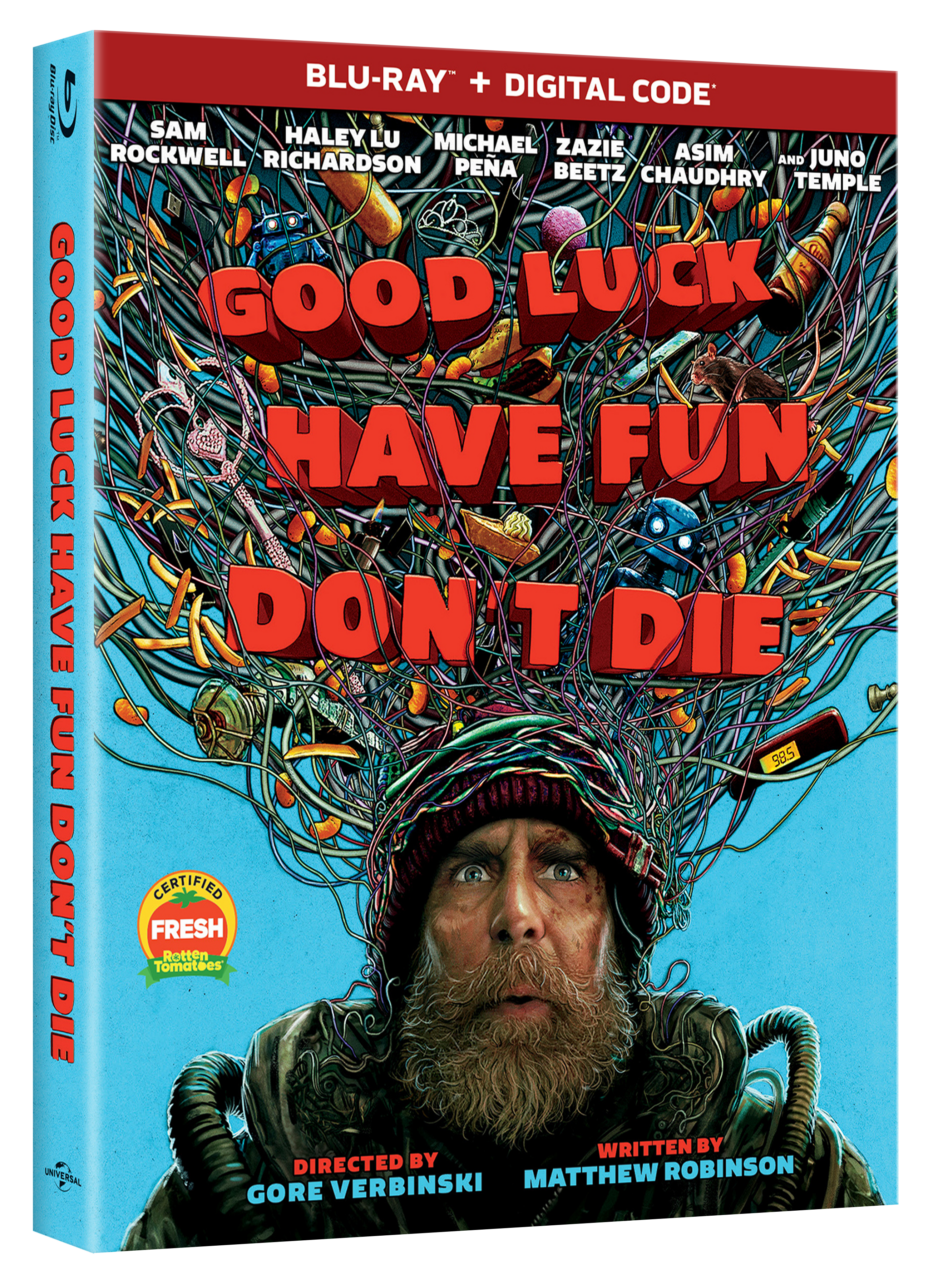 Good Luck, Have Fun, Don't Die Blu-Ray Combo Pack cover (Universal Pictures)