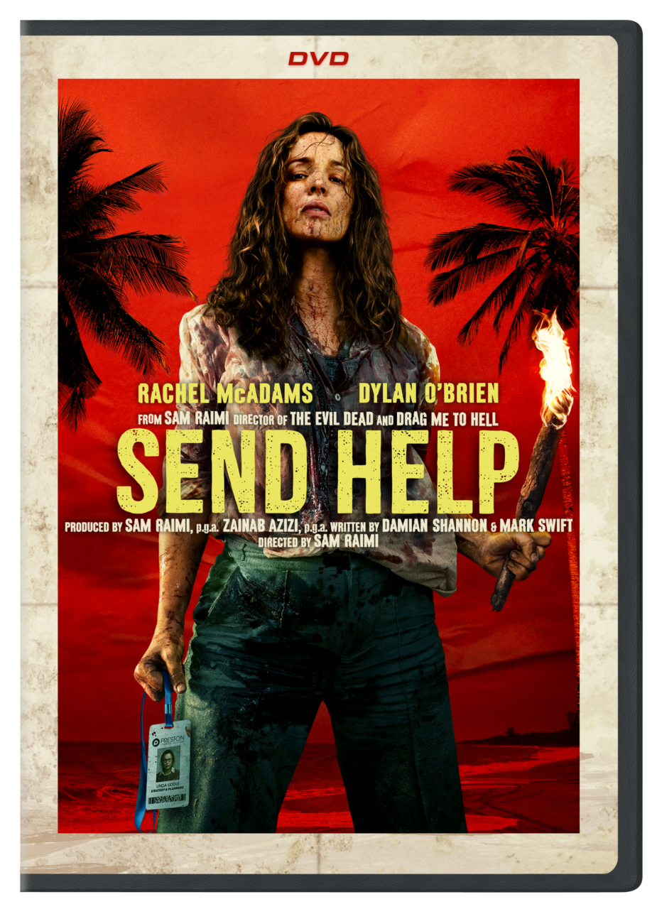 Send Help DVD cover (20th Century Studios)