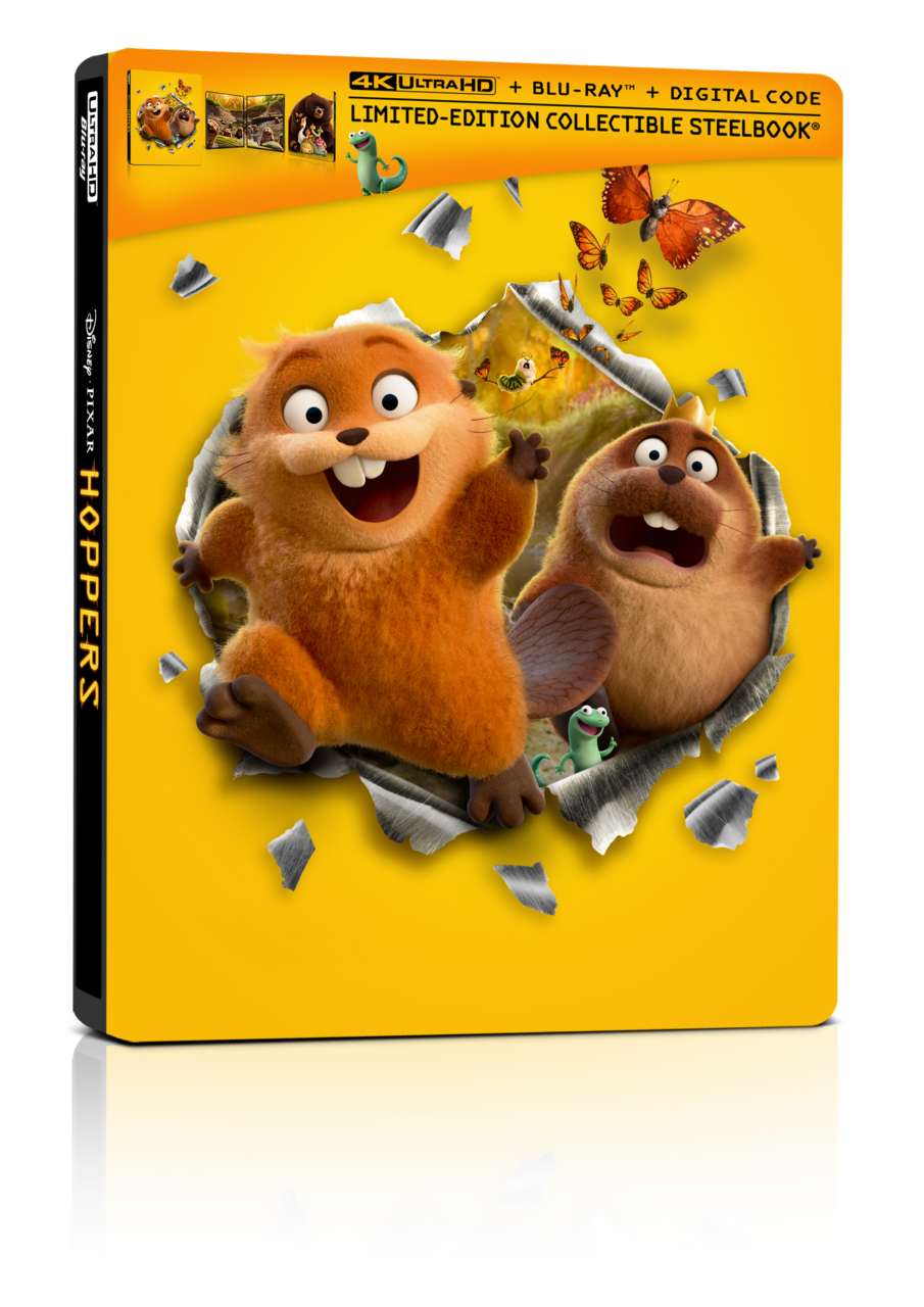 Hoppers 4K Ultra HD Combo Pack cover (Disney/Pixar)