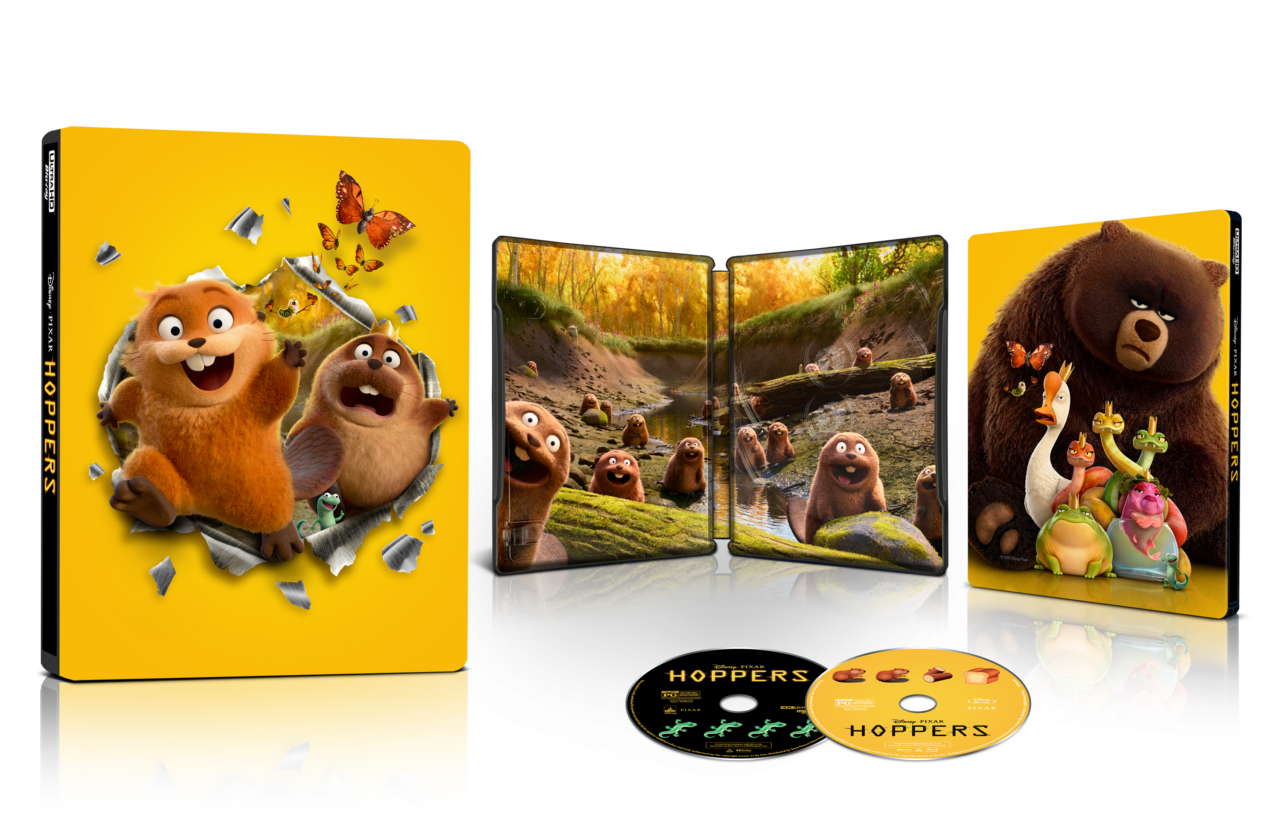Hoppers 4K Ultra HD Combo Pack cover (Disney/Pixar)