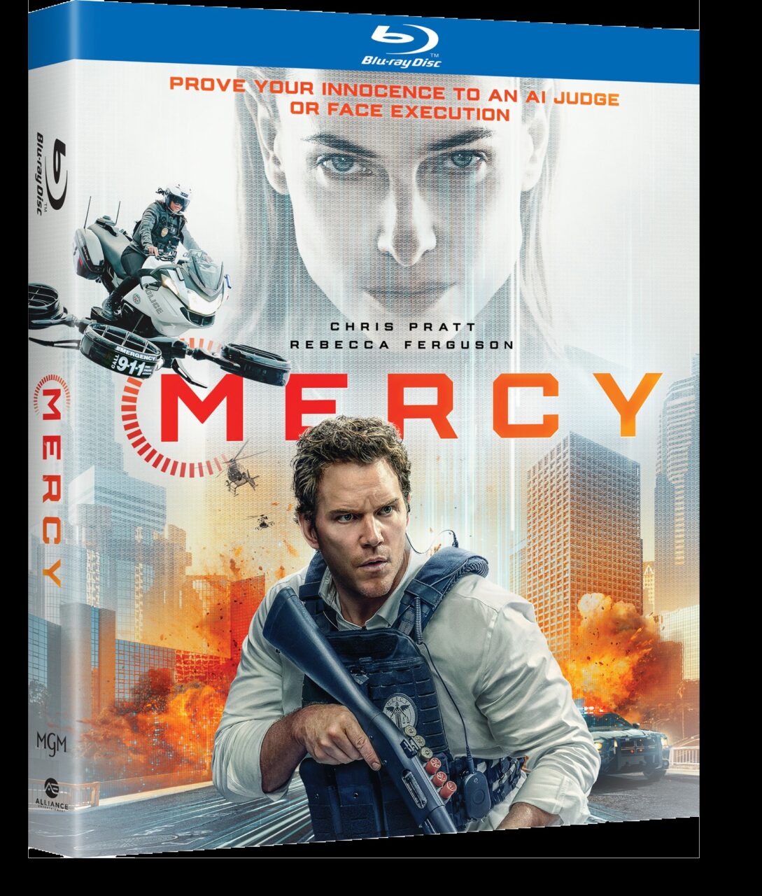 Mercy Blu-Ray Combo Pack cover (Amazon MGM Studios)
