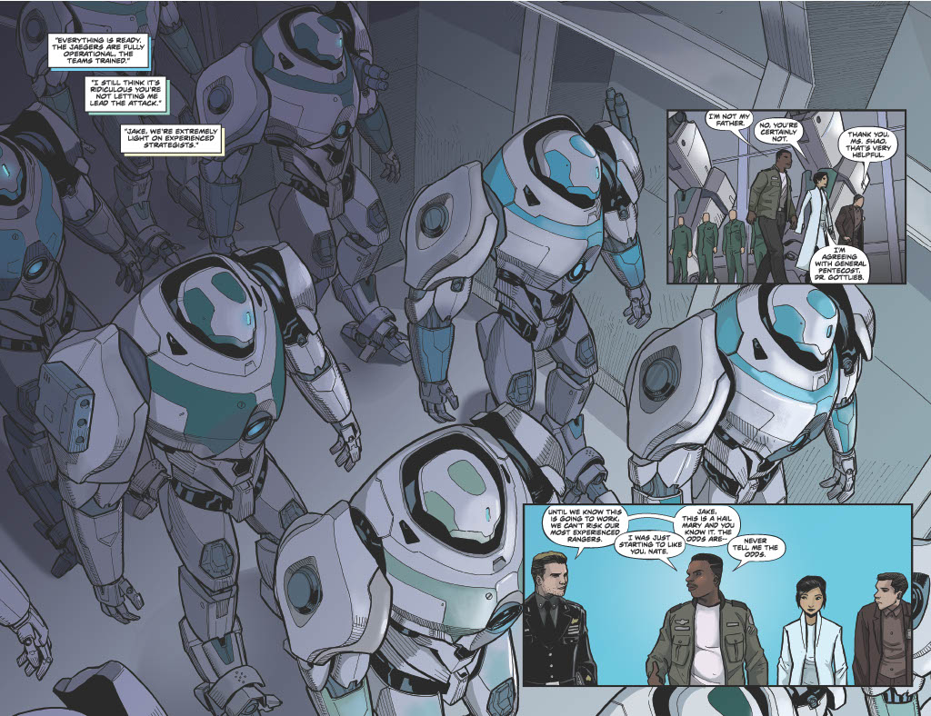 Pacific Rim: Final Breach sample page (Legendary Comics)
