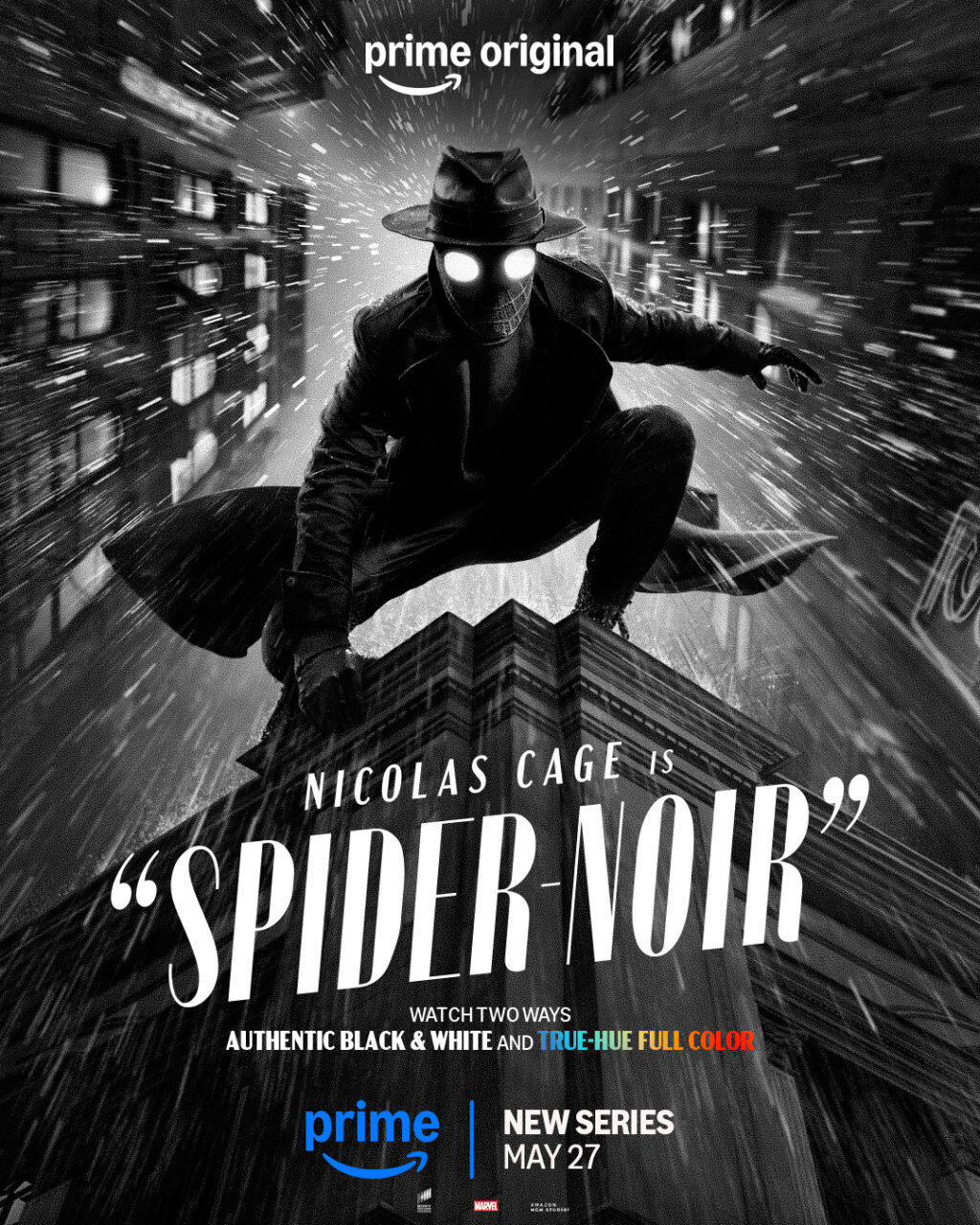 Spider-Noir key art (Prime Video)