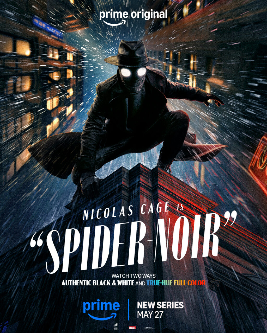 Spider-Noir key art (Prime Video)