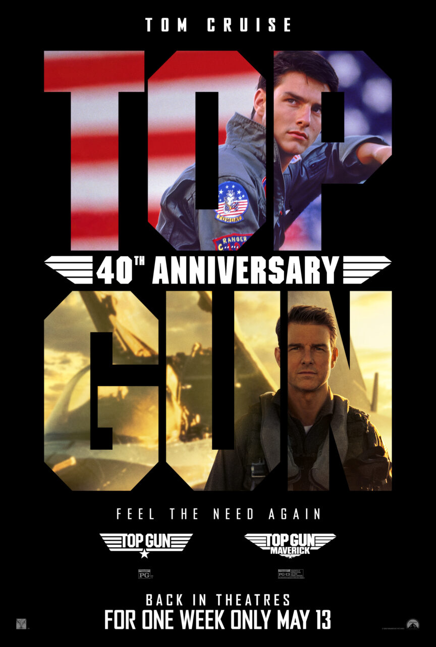 Top Gun: Anniversary & Top Gun: Maverick poster (Paramount Pictures)