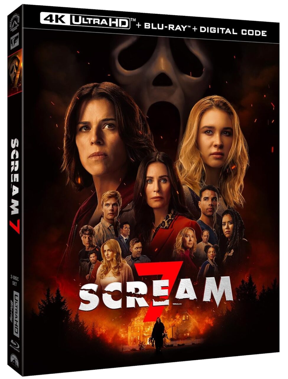 Scream 7 4K Ultra HD Combo Pack cover (Paramount Home Entertainment)