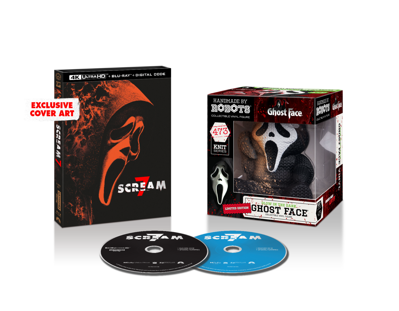 Scream 7 4K Ultra HD Amazon Steelbook Exclusive Combo Pack cover (Paramount Home Entertainment)