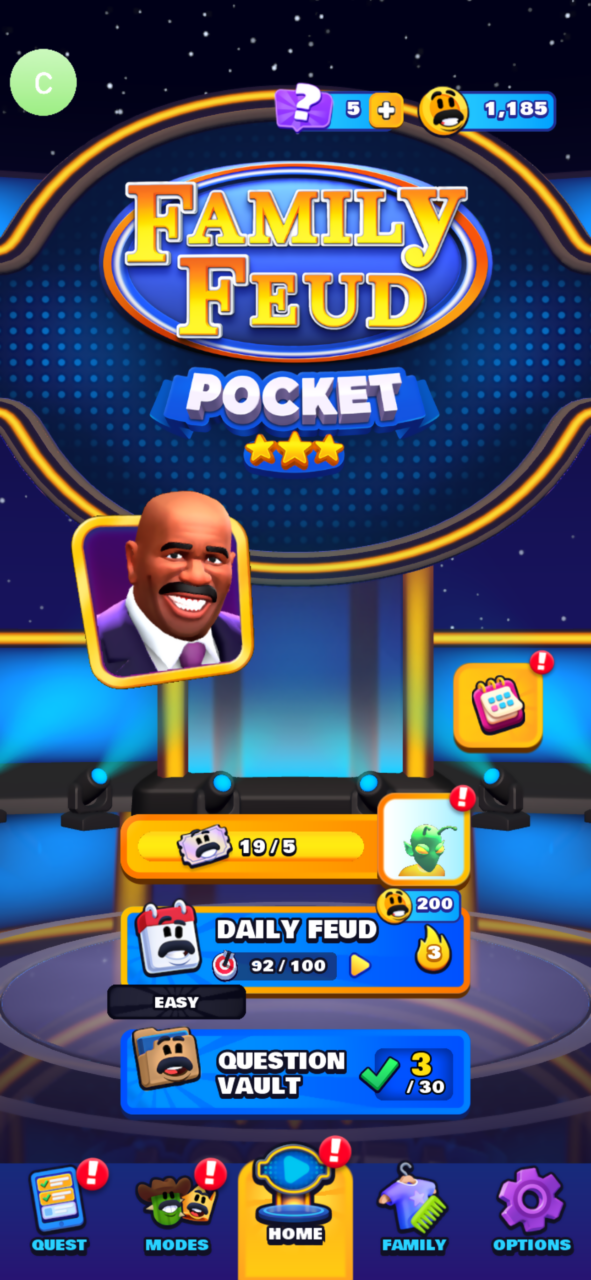 Family Feud Pocket screencap (Apple Arcade)