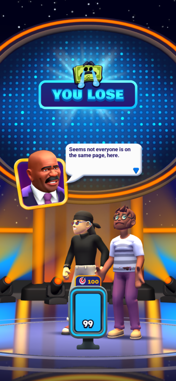 Family Feud Pocket screencap (Apple Arcade)