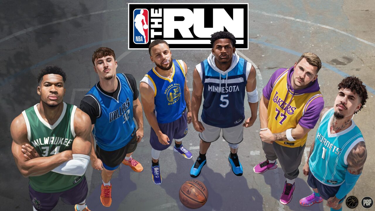 NBA The Run key art (PLAYBYPLAY)