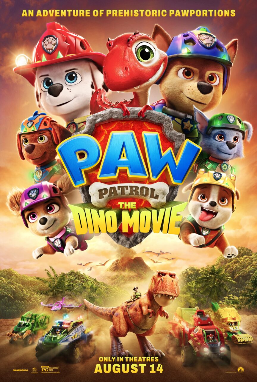 Paw Patrol: The Dino Movie poster (Paramount Pictures)