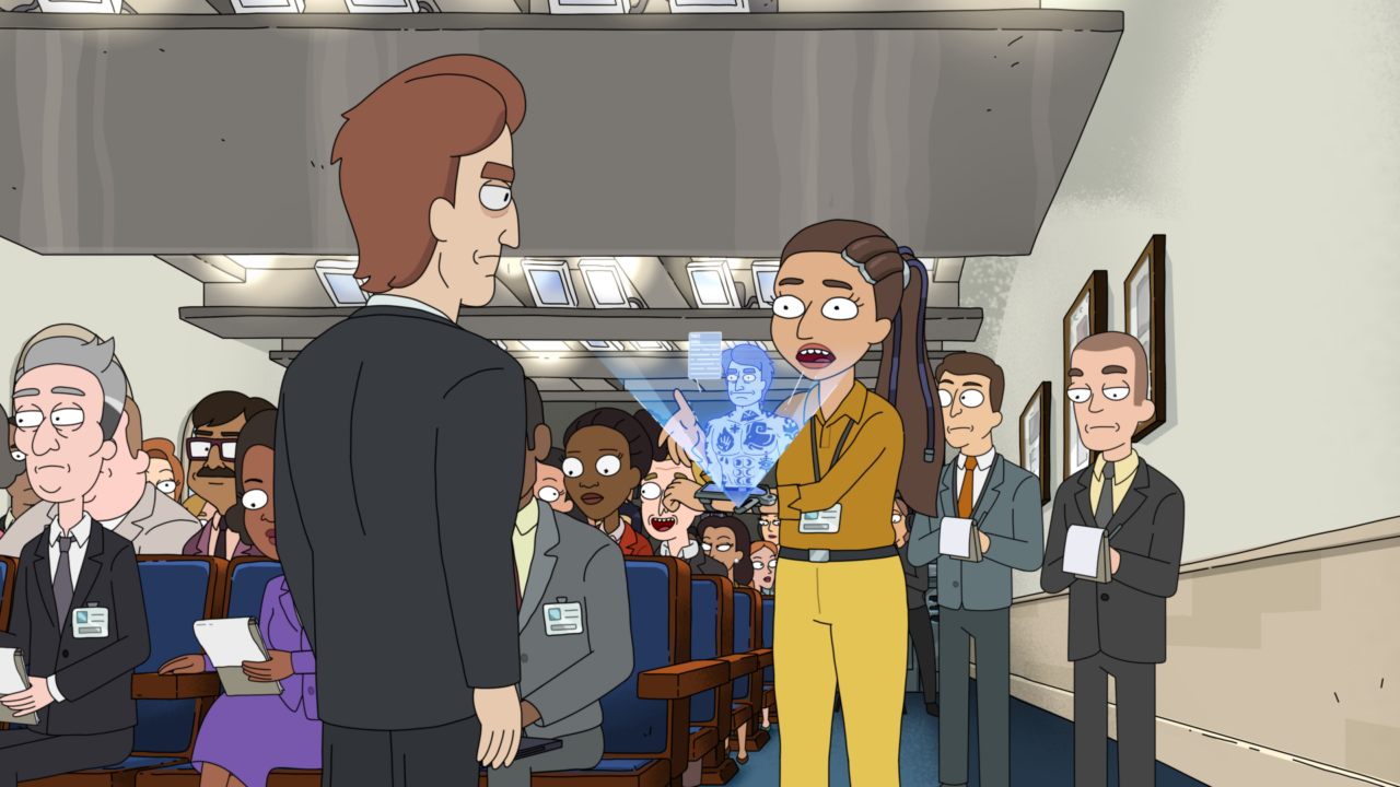 President Curtis screenshot (adult swim)