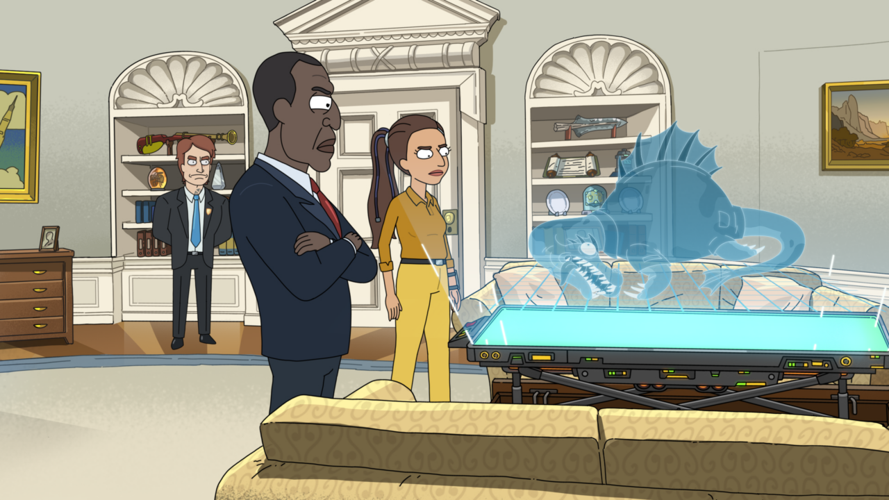 President Curtis screenshot (adult swim)