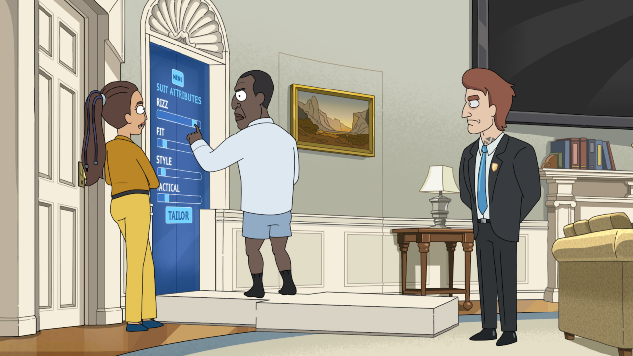 President Curtis screenshot (adult swim)