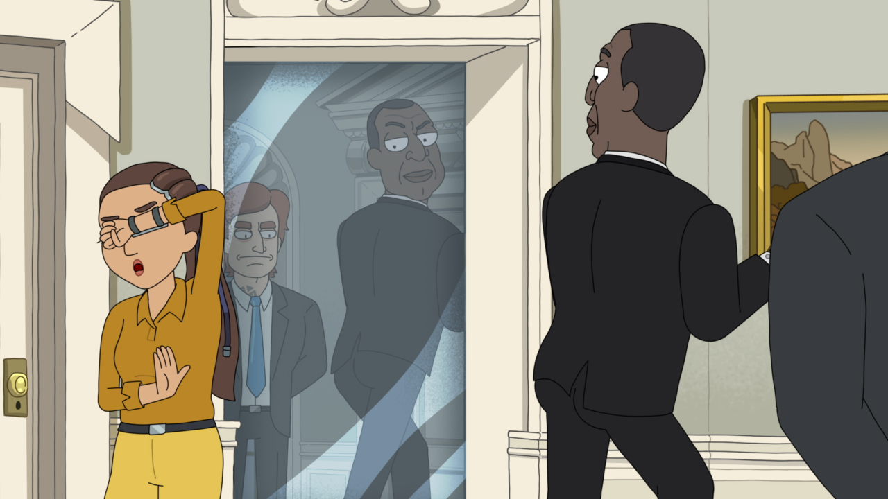 President Curtis screenshot (adult swim)