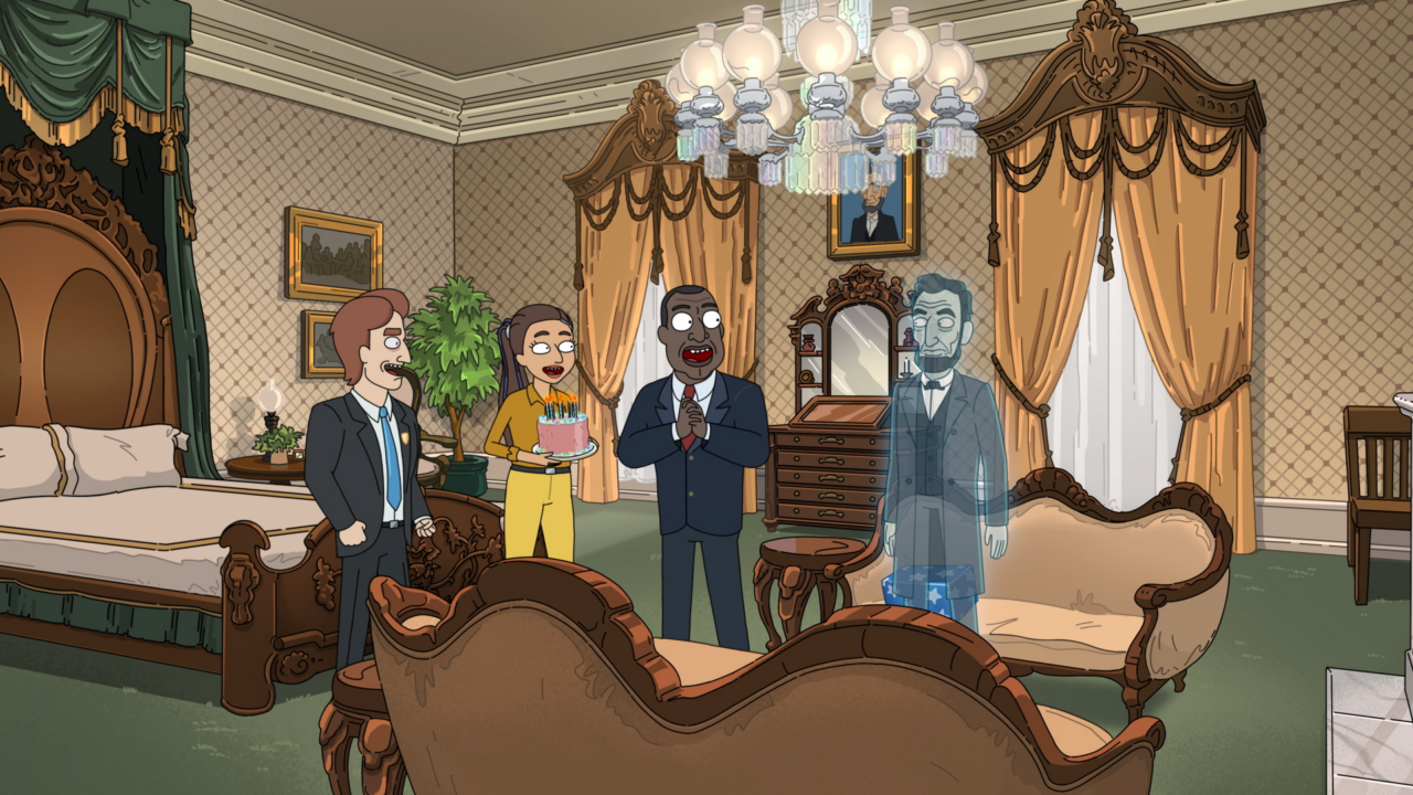President Curtis screenshot (adult swim)