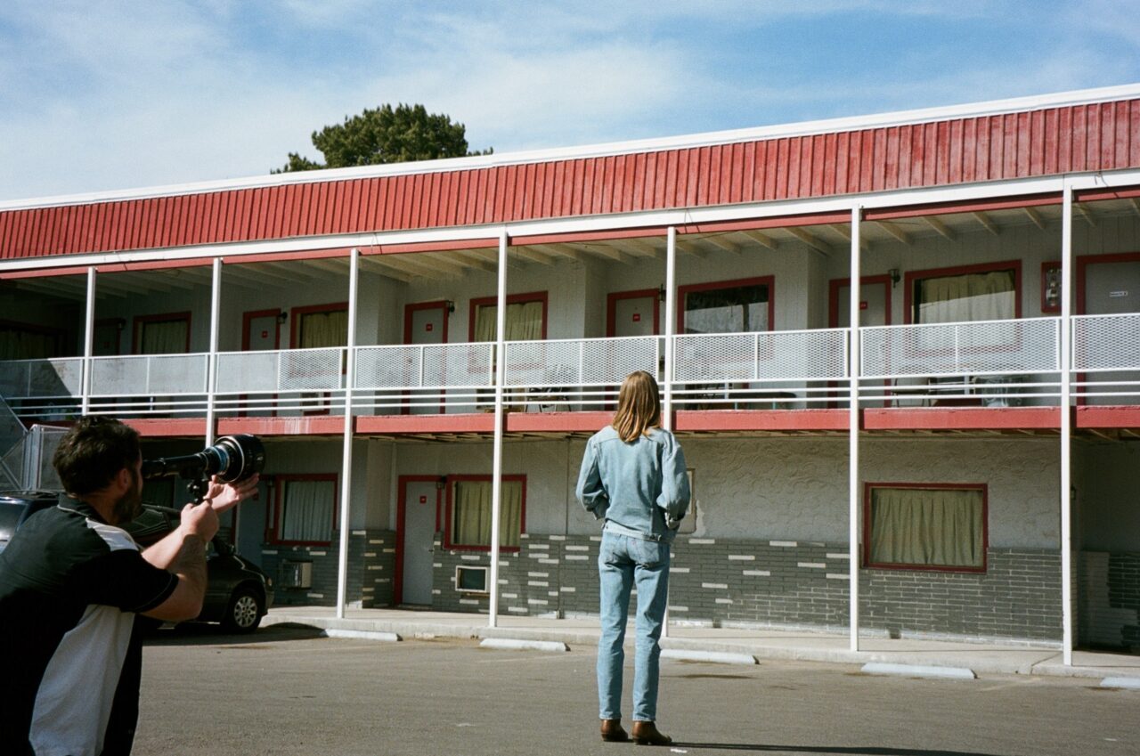 Adrianne Palicki On Set Behind-The-Scenes still (Cineverse)