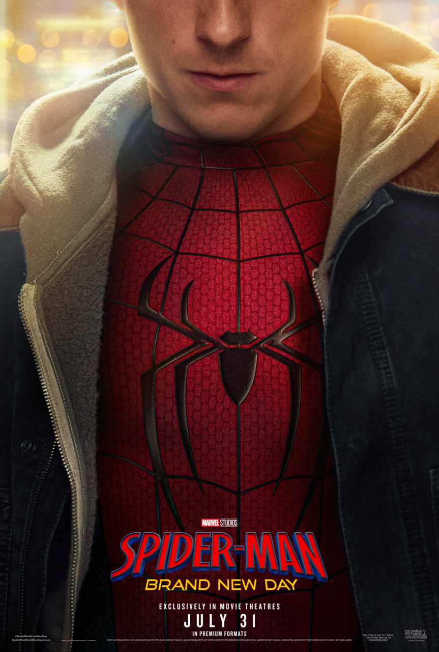 Spider-Man: Brand New Day poster (Sony Pictures)