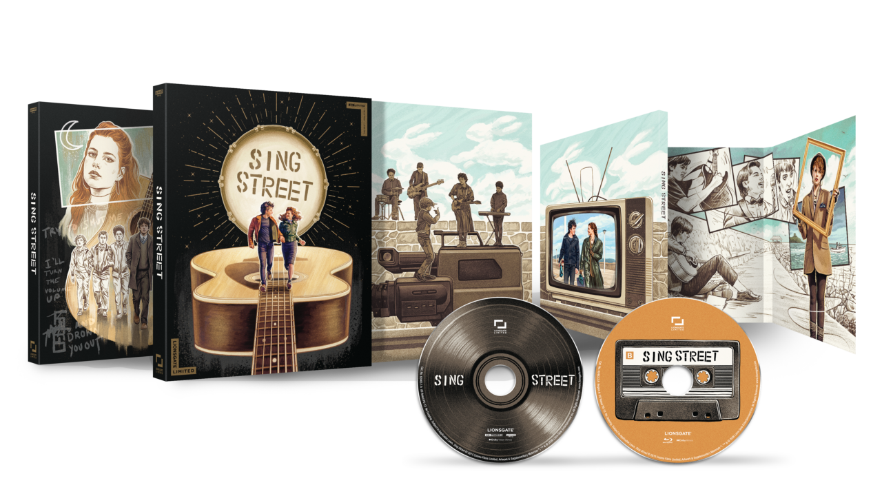 Sing Street 10th Anniversary 4K Ultra HD Combo cover (Lionsgate)