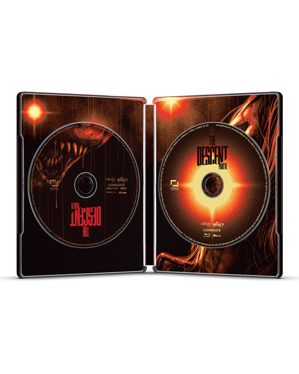 The Descent Part II 4K Ultra HD Combo Pack cover (Lionsgate)