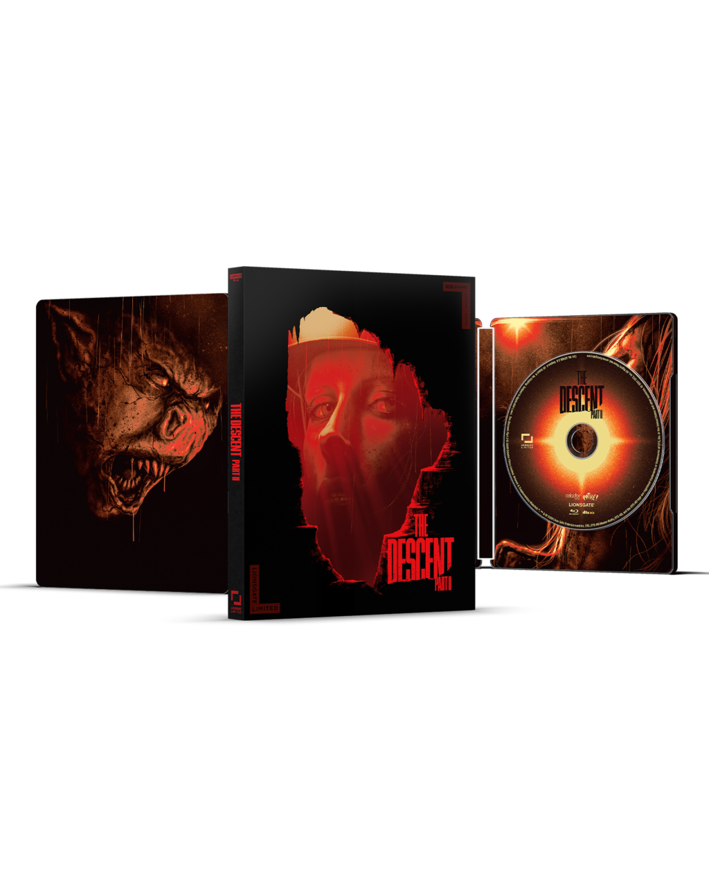 The Descent Part II 4K Ultra HD Combo Pack cover (Lionsgate)
