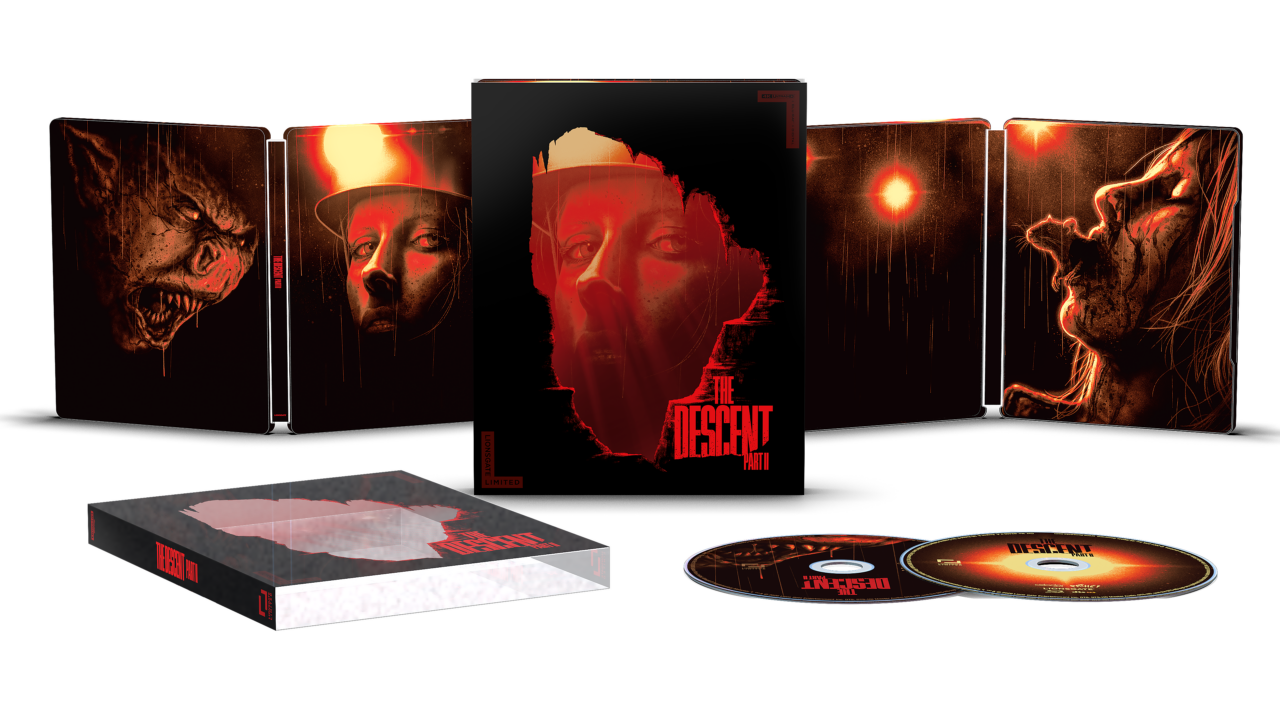 The Descent Part II 4K Ultra HD Combo Pack cover (Lionsgate)