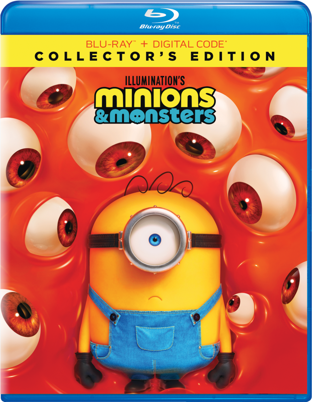 Minions & Monsters Blu-Ray Combo Pack cover (Universal Pictures Home Entertainment)