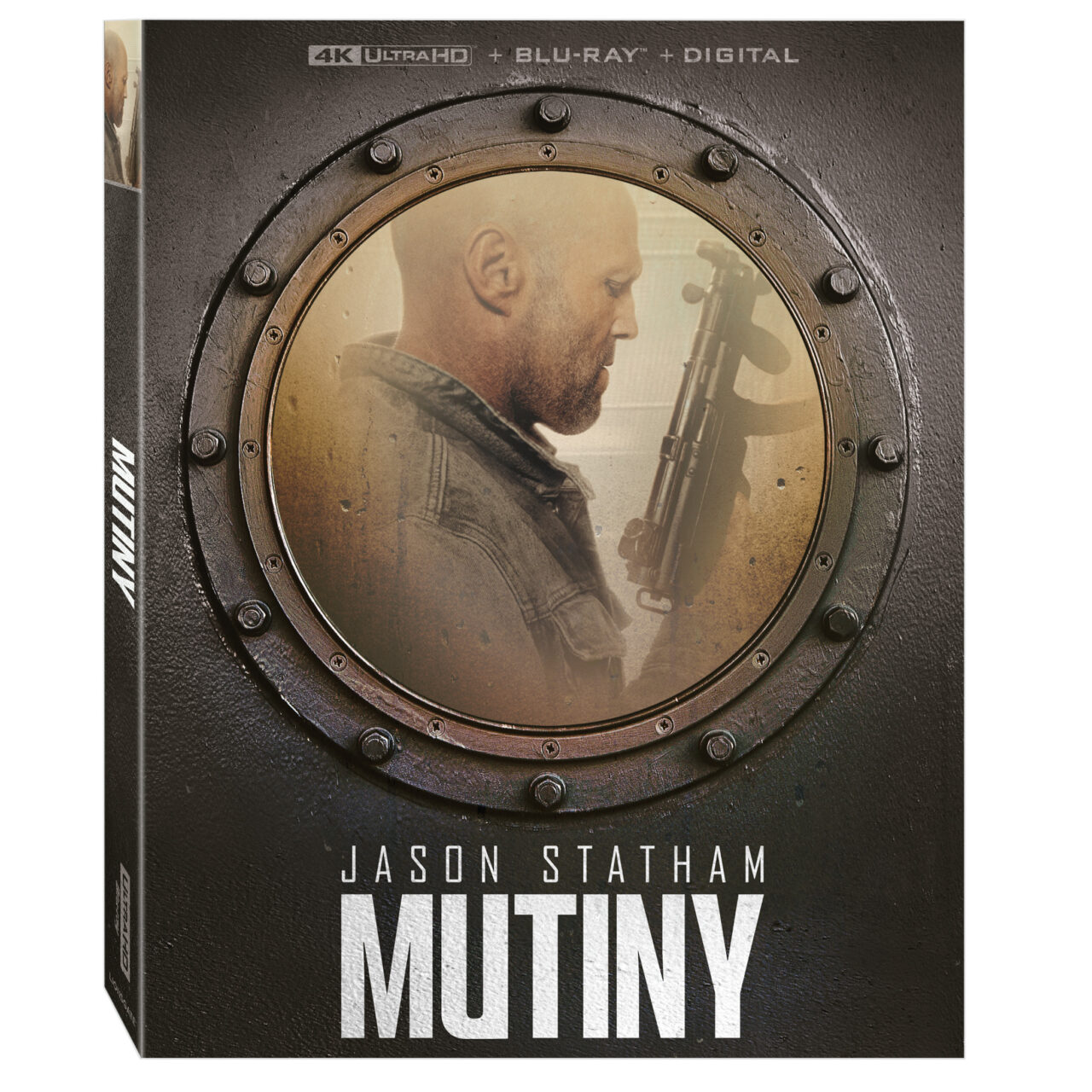Mutiny 4K UHD Steelbook Combo Pack cover (Lionsgate)