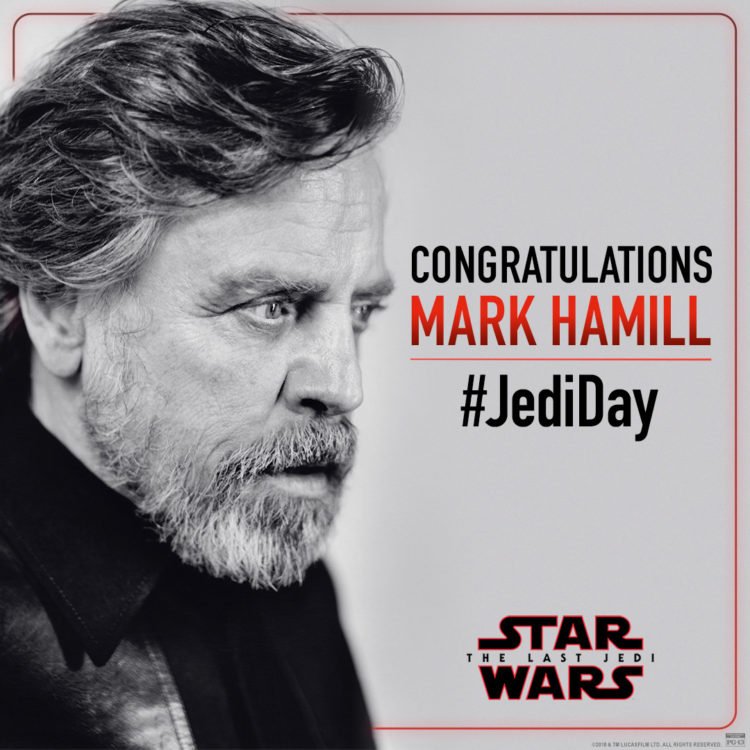 Mark Hamill #JediDay