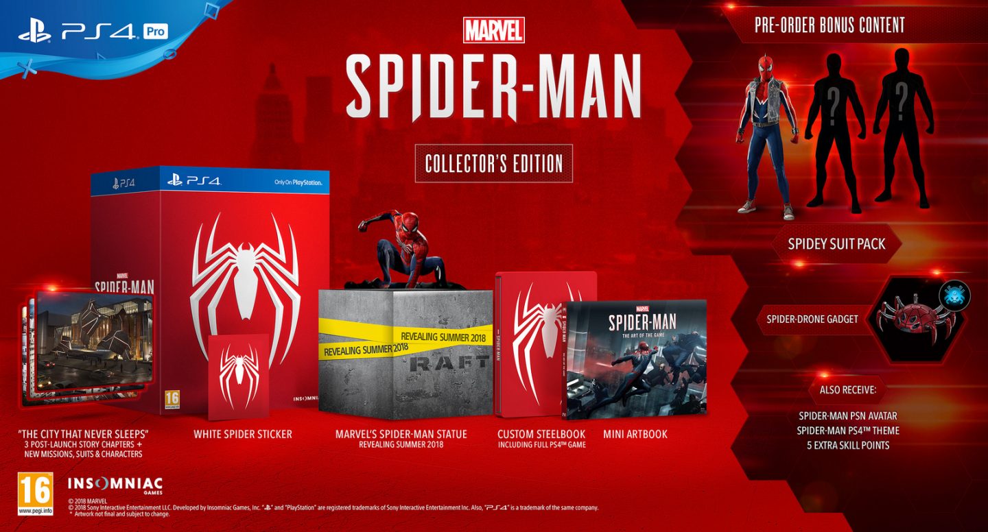 Marvel s Spider Man PS4 Game Release Date And Collector s Edition marvel-s-spider-man-ps4-game-release-date-and-collector-s-edition