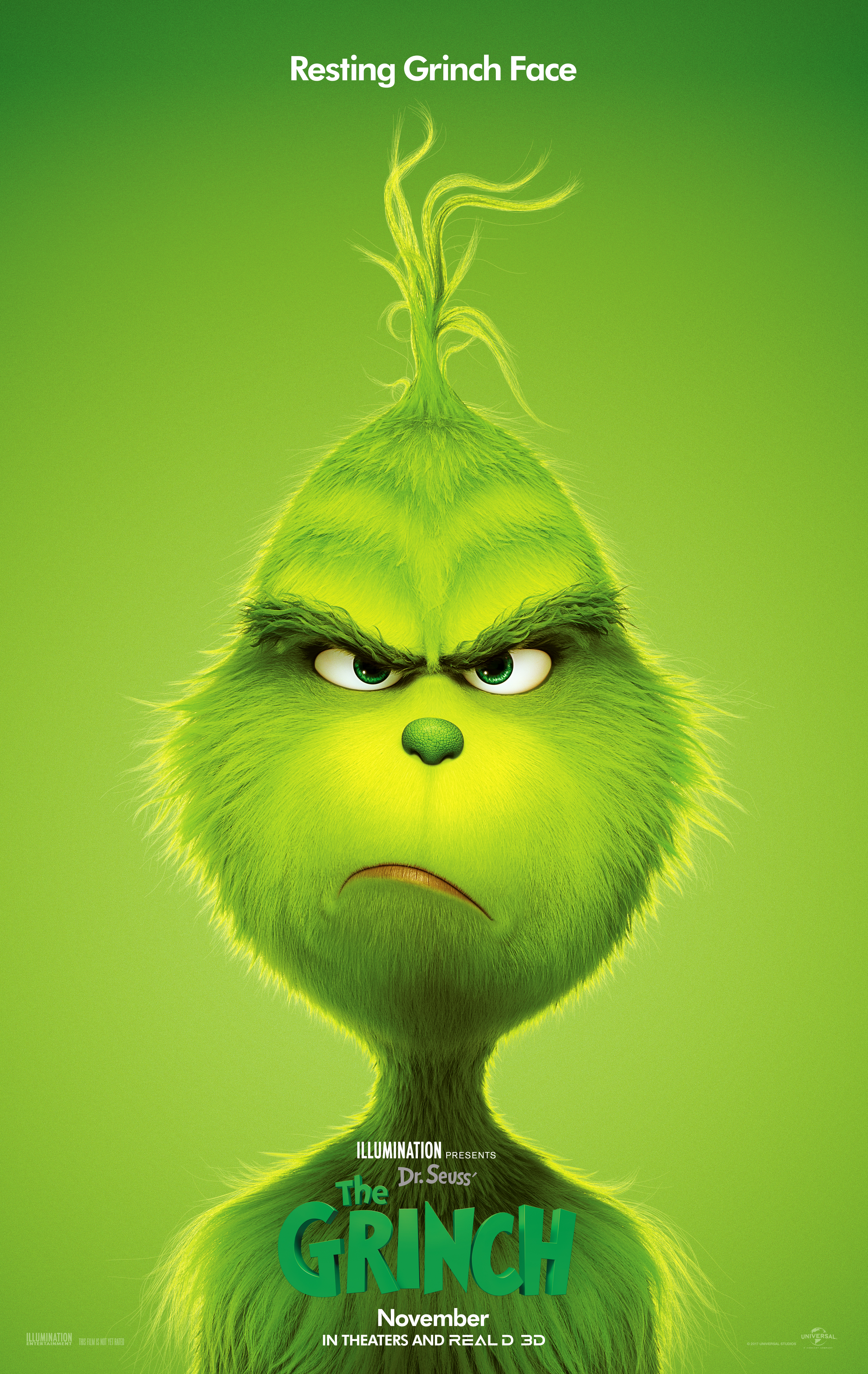 Dr. Seuss' The Grinch poster (Universal Pictures/Illumination Entertainment)