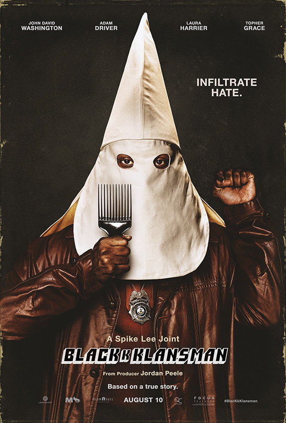 BlacKkKlansman poster (Focus Features)