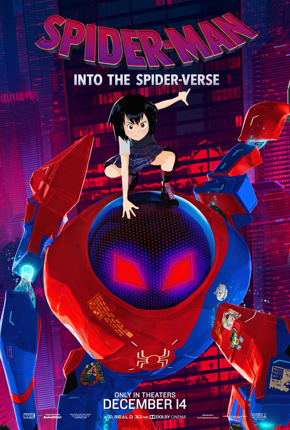 Spider-Man: Into The Spider-Verse poster (Sony Pictures)