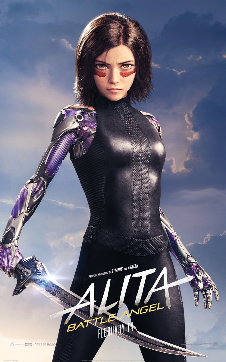 Alita: Battle Angel Character Posters - Nothing But Geek