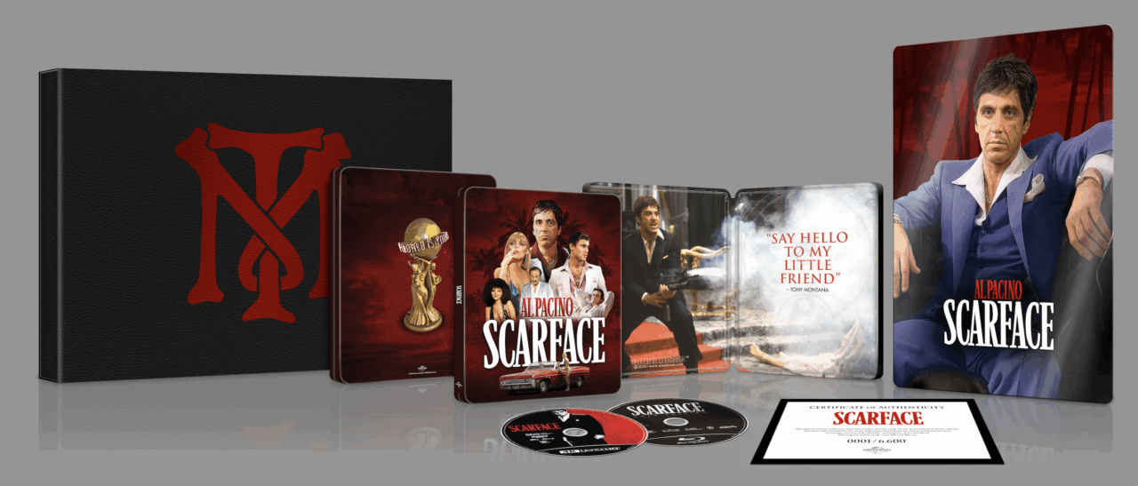 Scarface: The Ultimate Collector's Edition 4K Ultra HD cover (Universal Pictures Home Entertainment)