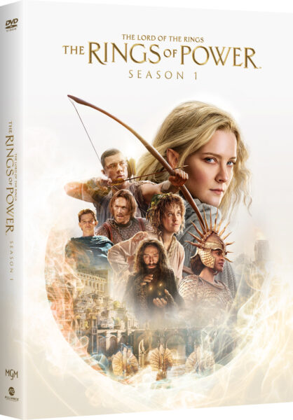 The Lord Of The Rings: The Rings Of Power Season 1 DVD cover (Amazon)