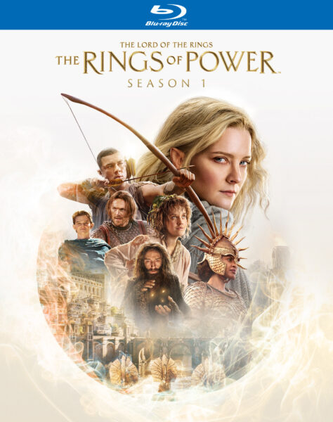 The Lord Of The Rings: The Rings Of Power Season 1 Blu-Ray cover (Amazon)