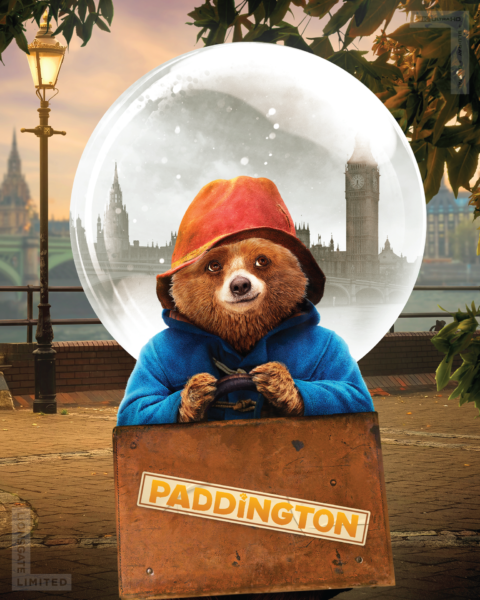 Paddington 4K UHD Steelbook cover (Lionsgate)