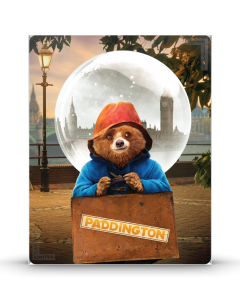 Paddington 4K UHD Steelbook cover (Lionsgate)