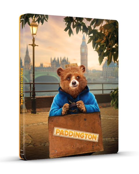 Paddington 4K UHD Steelbook cover (Lionsgate)