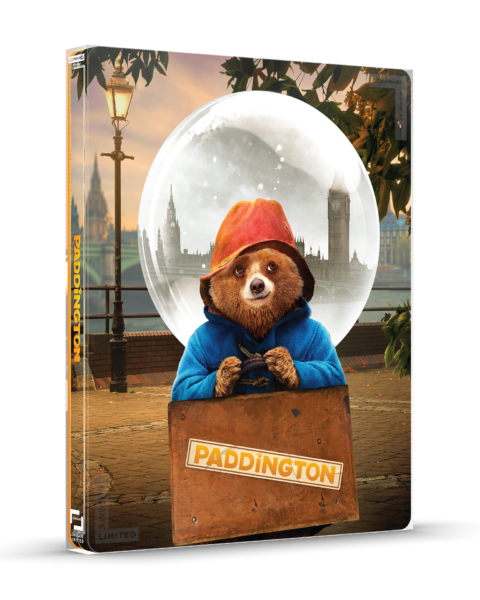 Paddington 4K UHD Steelbook cover (Lionsgate)